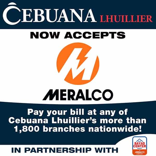 Cebuana now accepts Meralco!