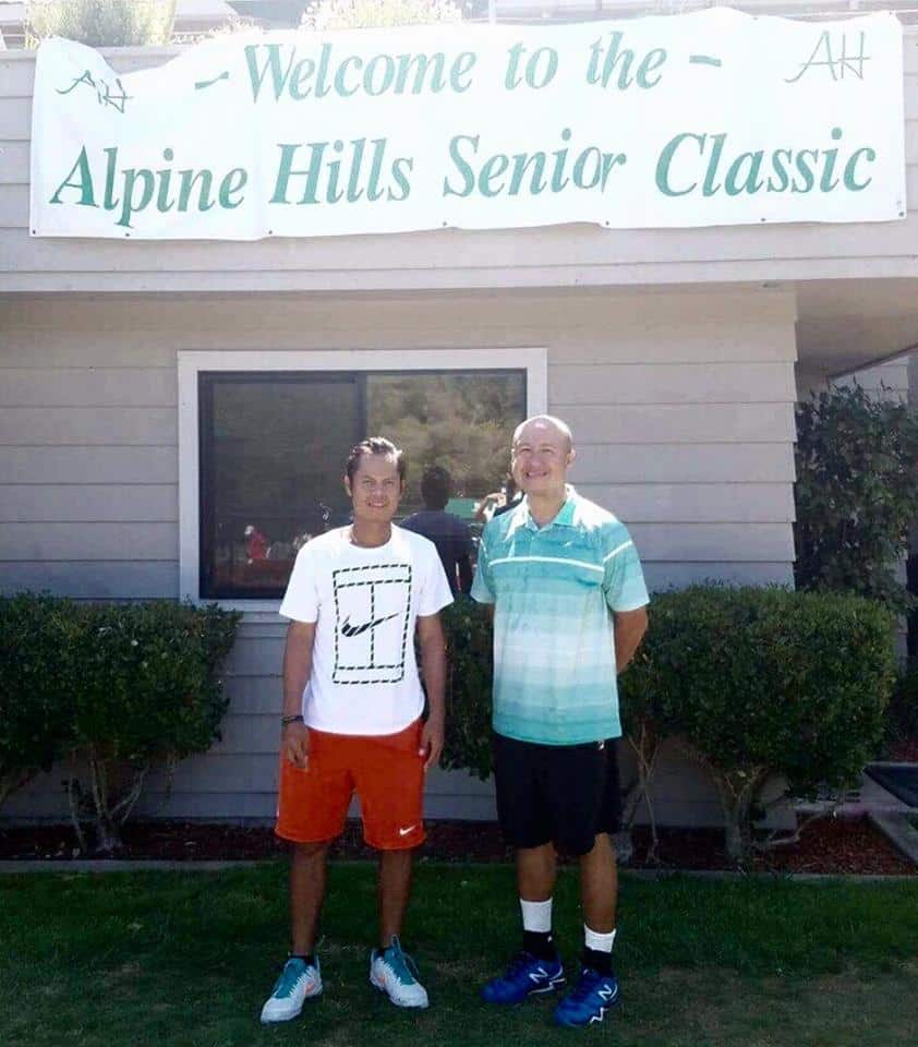 Lhuillier and Arcilla wins championship in 2016 Alpine Hills Senior Sectional Tournament