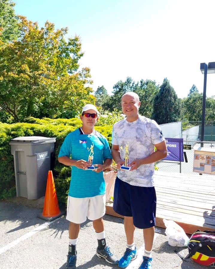 Lhuillier and Tabotabo wins NTRP Men’s 4.5 doubles championship