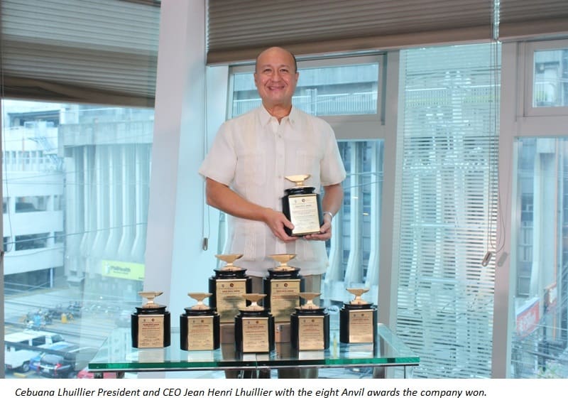 Cebuana Lhuillier bags eight trophies at 52nd Anvil Awards