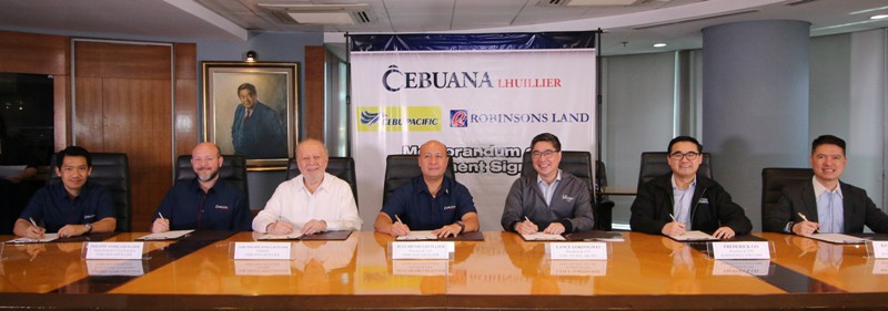 Cebuana Lhuillier signs partnership with Cebu Pacific and Robinsons Land