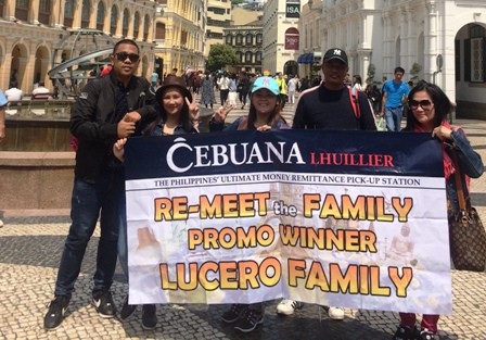 “Re-Meet the Family” promo winners bond with their OFW loved ones with Cebuana Lhuillier