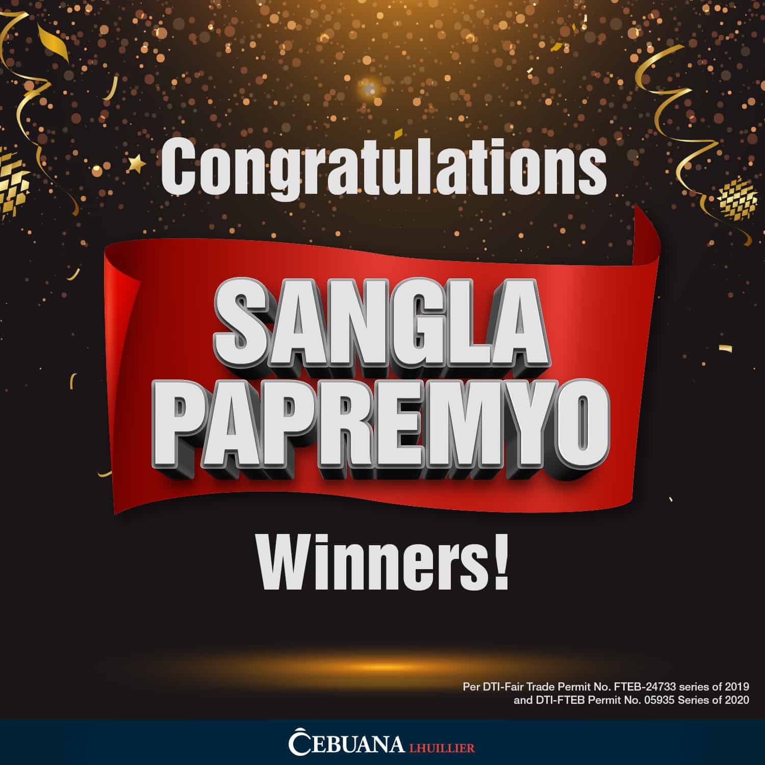 Sangla Papremyo 2020 Winners