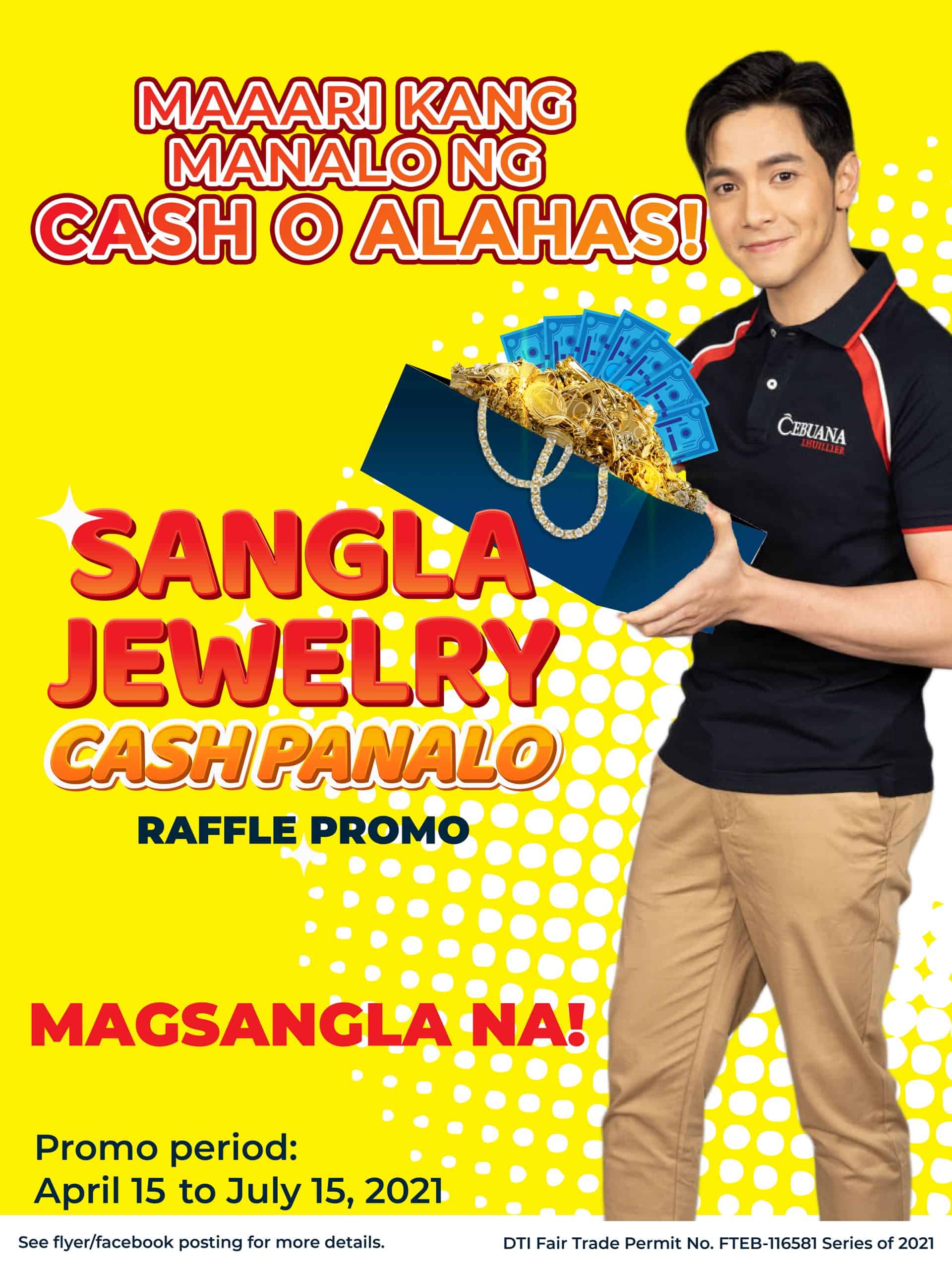 Sangla Jewelry Cash Panalo