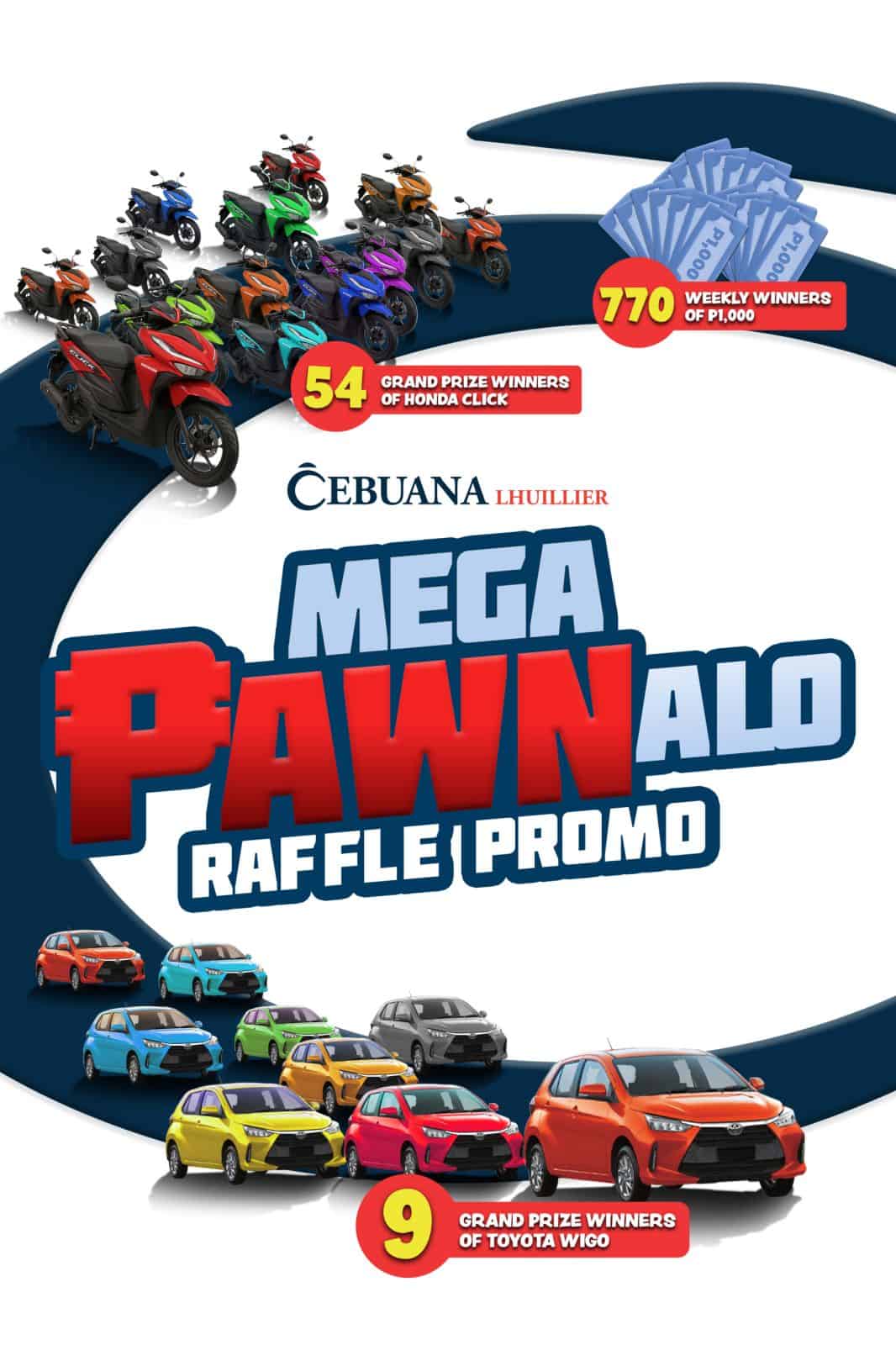 MEGA PAWNALO RAFFLE PROMO
